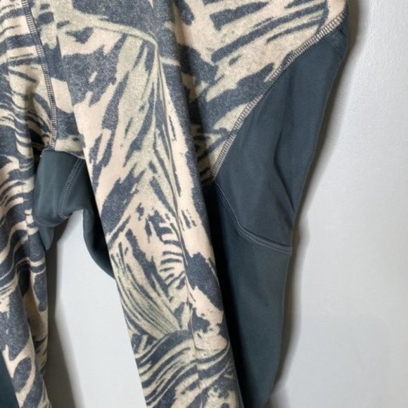 Adidas X Zoe Saldana Women Gray Blue U4U Aeroready 7/8 Leggings Plus Size 3X - Picture 5 of 15